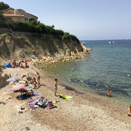 T2 Rez De Jardin 300M Plage De Beaucours Sanary Sur Mer Ngoại thất bức ảnh
